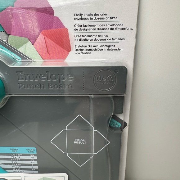 We R Memory Keepers Envelope Punch Board - Picture 4 of 11